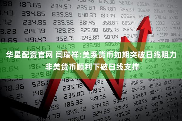 华星配资官网 闫瑞祥:美系货币如期突破日线阻力 非美货币顺利下破日线支撑